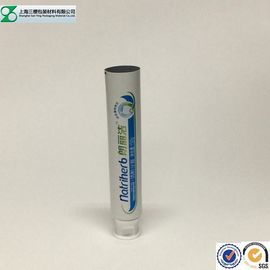 Алюминиевой прокатанная пластмассой косметическая упаковывая трубка зубной пасты трубки пустая