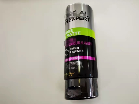 трубка 100ml CAL+ косметическая упаковывая вокруг Dia 50*119mm с кнопкой на крышке