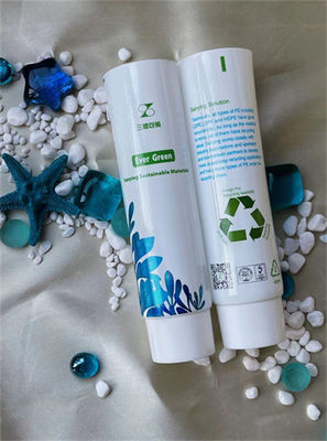 4.7oz-113g Aluminum Barrier laminated toothpaste tube with flip top and top seal