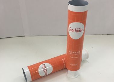 Трубка зубной пасты АБЛ 250/12 белой прокатанная сетью упаковывая с доктором Крышкой